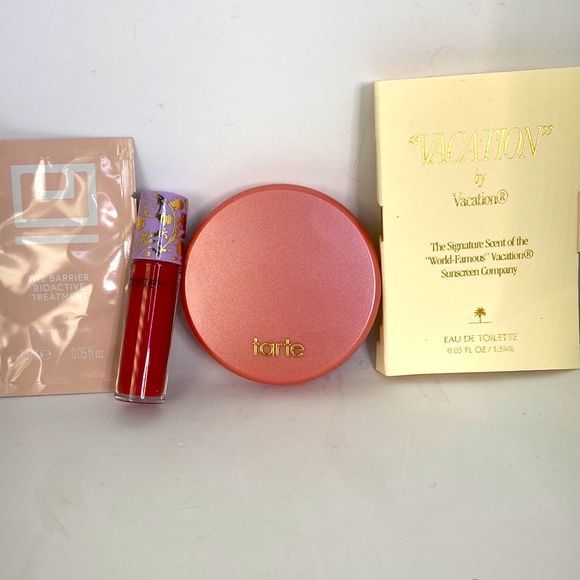 BNB Full tarte blush/contour, small Tarte gloss,2 dose Barrier Active Tr… - Picture 3 of 9